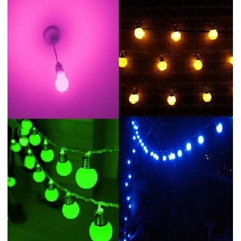 LUMINARIA BOLINHA RGB/BLUETOOTH/USB PARA ESPELHO COM 20 LAMPADAS LED LUCKFOYU