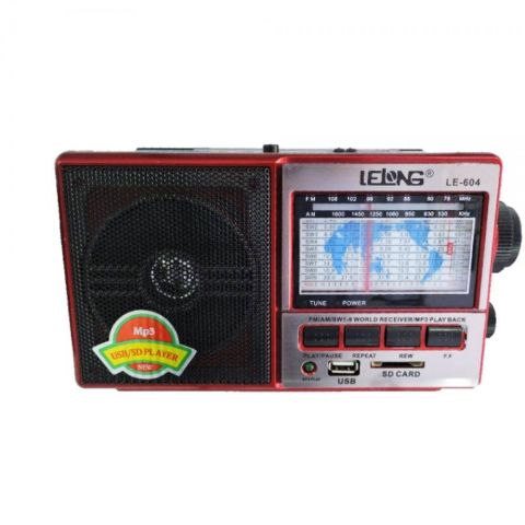 RADIO LELONG 11 BANDAS AM/FM/USB/SD LE-604