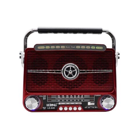 RADIO RETRO AM/FM/USB/BLUETOOTH LELONG LE-640