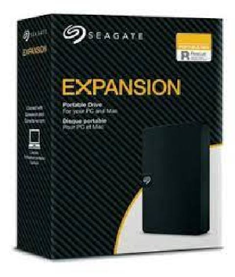 HD 3.5 EXTERNO 12 TERA EXPANSION SEAGATE USB 3.0 - COM FONTE