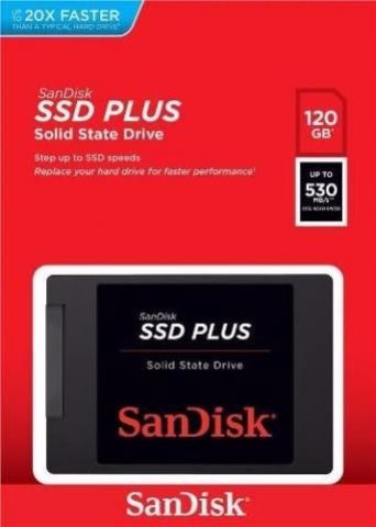 SSD 120GB SANDISK 2.5 SATA SSD PLUS