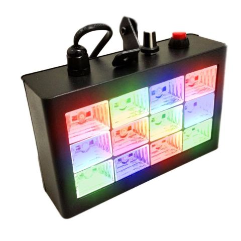 STROBO 12 LEDS RGB LUATEK LK-186
