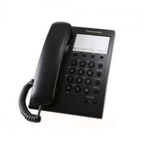 TELEFONE PANASONIC COM FIO PRETO KX-T7701BR-B