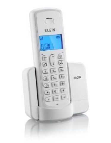 TELEFONE S/ FIO ELGIN IDENT.VIVA VOZ TSF8001 BRANCO