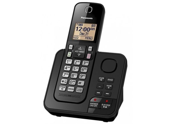 TELEFONE SEM FIO PANASONIC KX-TGC360 SECRETARIA ELETRONICA E IDENTIFICADOR CHAMADAS
