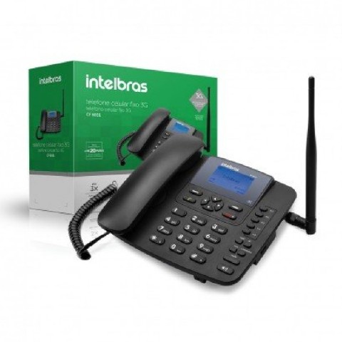 TELEFONE CELULAR RURAL INTELBRAS 3G CF 6031